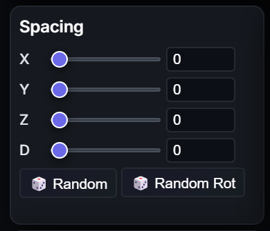 3D Spacing and Layout Tools